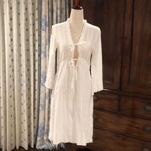 White Gauze Cover Up by Allegra Hicks